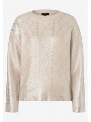 More & More Sweter w kolorze złotym rozmiar: 40. Żółte swetry klasyczne damskie More & More, ze splotem, bez kołnierzyka. Za 141.95 zł.