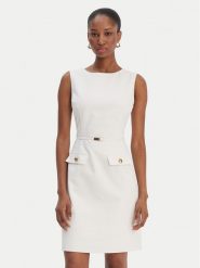 Guess Sukienka koktajlowa 6RGK17 7311A Biały Regular Fit. Białe sukienki damskie Guess, z aplikacjami, z syntetyku, wizytowe, bez ramiączek. Za 1,019.00 zł.