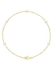 ATELIERS SAINT GERMAIN Złota bransoletka z perłami Tahiti rozmiar: onesize. Żółte bransoletki damskie ATELIERS SAINT GERMAIN, złote. Za 587.99 zł.