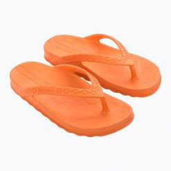 Japonki damskie Ipanema Duo Sunset. Czarne klapki damskie Ipanema, bez wzorów, bez obcasa, bez zapięcia. Za 79.99 zł.