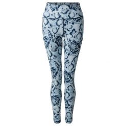 Legginsy Damskie Nadruk Węża Influential II. Niebieskie legginsy damskie Dare 2b, bez wzorów. Za 80.99 zł.