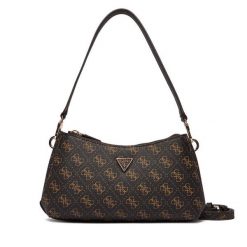 Torebka Guess. Brązowe torebki klasyczne damskie Guess, bez dodatków. Za 589.99 zł.