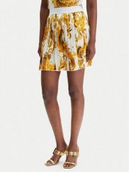 Versace Jeans Couture T-Shirt 80HAH608 JS553 Biały Regular Fit. Białe t-shirty damskie Versace Jeans Couture, xl, bez wzorów, z bawełny, bez kołnierzyka. Za 749.99 zł.