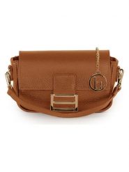 Lia Biassoni Skórzana torebka "Tagliamento" w kolorze jasnobrązowym - 22 x 15 x 6 cm rozmiar: onesize. Brązowe torebki klasyczne damskie Lia Biassoni, z materiału, przez ramię, bez dodatków. Za 195.99 zł.