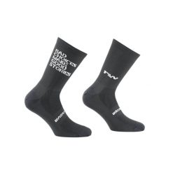 Skarpety rowerowe NORTHWAVE Bad Choices Sock czarny. Czarne skarpetki damskie Northwave, bez wzorów. Za 45.00 zł.