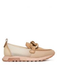 Hispanitas Mokasyny SHV264834 C002 Brązowy. Brązowe mokasyny damskie Hispanitas, ze skóry, bez obcasa. Za 639.99 zł.