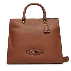 Torebka Guess. Brązowe torebki klasyczne damskie Guess, bez dodatków. Za 359.99 zł.