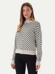 Vero Moda Sweter Capricorn 10331893 Beżowy Regular Fit. Brązowe swetry klasyczne damskie Vero Moda, xs, z bawełny, bez kołnierzyka. Za 159.99 zł.