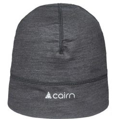 Czapka Cairn Merino. Czarne czapki damskie CAIRN, bez wzorów, z wełny. Za 166.00 zł.