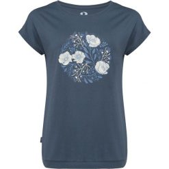 Koszulka damska LOAP Barga niebieska L. Czerwone bluzki damskie ZSPORT, l, bez wzorów, bez kołnierzyka, bez ramiączek. Za 157.99 zł.