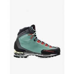 Buty damskie La Sportiva Trango Tech Leather GTX. Zielone obuwie trekkingowe damskie La Sportiva, bez zapięcia. Za 1,341.99 zł.
