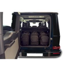 Torby Do Bagażnika Mercedes-Benz G 2024+ 3Szt Kjust. Czarne torby podróżne KJUST, bez wzorów. Za 1,140.00 zł.