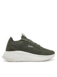 BOSS Sneakersy Ttnm Evo 50536413 Zielony. Zielone obuwie sportowe damskie Boss, z materiału, bez zapięcia. Za 549.99 zł.