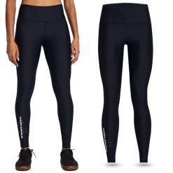 Legginsy sportowe damskie Under Armour getry szybkoschnące treningowe. Czarne legginsy sportowe damskie Under Armour, xs, bez wzorów, do biegania. W wyprzedaży za 220.15 zł.