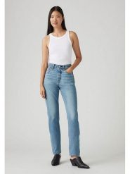 Levi's Dżinsy - Regular fit - w kolorze niebieskim rozmiar: W25/L32. Niebieskie jeansy damskie Levi's, z podwyższonym stanem. Za 154.95 zł.