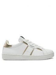 TWINSET Sneakersy 241TCT090 Biały. Białe obuwie sportowe damskie Twinset, ze skóry, bez zapięcia. Za 719.99 zł.