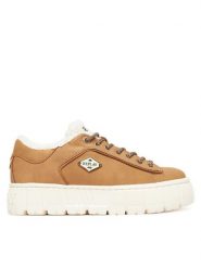 REPLAY Sneakersy GWZ7G .000.C0002S Beżowy. Brązowe obuwie sportowe damskie Replay, ze skóry, bez zapięcia. Za 349.99 zł.