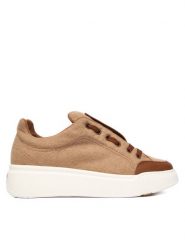 Max Mara Sneakersy Maxiwk 2524766012650 Brązowy. Brązowe obuwie sportowe damskie Max Mara, z materiału, bez zapięcia. Za 2,199.00 zł.