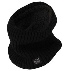 Komin termiczny - damski - Czarny - Onesize. Czarne kominy damskie HEAT KEEPER, bez wzorów, z dzianiny. Za 121.30 zł.