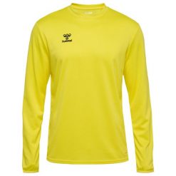 Bluza Hummel Essential. Żółte bluzy damskie Hummel, bez wzorów, z materiału, bez kaptura. Za 142.50 zł.