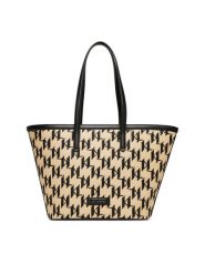 KARL LAGERFELD Torebka A2W30170 Beżowy. Brązowe torebki klasyczne damskie KARL LAGERFELD, z materiału, bez dodatków. Za 429.99 zł.