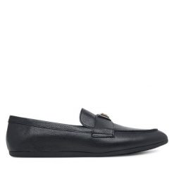 Lordsy Guess. Czarne półbuty damskie Guess, z aplikacjami, bez obcasa, bez zapięcia. Za 439.99 zł.