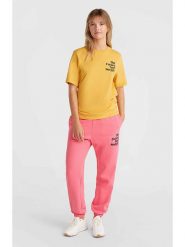 O'Neill Spodnie dresowe "Future Surf Society" w kolorze różowym rozmiar: XL. Różowe spodnie dresowe damskie O'Neill, xl, bez wzorów, z dresówki. Za 123.25 zł.