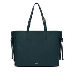 Torebka Furla. Zielone shopper bag Furla, bez wzorów, bez dodatków. Za 1,574.00 zł.