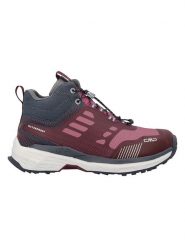 CMP Buty trekkingowe "Pohlarys" w kolorze szaro-bordowym rozmiar: 41. Czerwone obuwie trekkingowe damskie CMP, bez zapięcia. Za 282.85 zł.