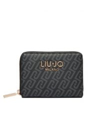 Liu Jo Portfel AF6156 E1137 Czarny. Czarne portfele damskie Liu Jo, bez wzorów, ze skóry. Za 249.99 zł.