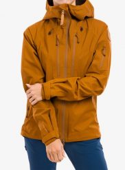 Kurtka damska Fjallraven Keb Eco-Shell Jacket. Brązowe kurtki damskie Fjällräven, s, bez wzorów, z materiału, bez kaptura. Za 1,869.99 zł.