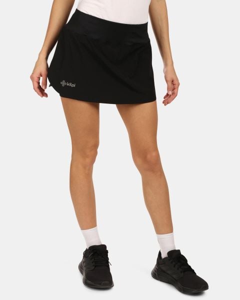 Damskie spódnico-spodenki Kilpi Titicaca. Czarne spodenki sportowe damskie Kilpi, s, bez wzorów, z materiału, sportowe. Za 163.85 zł.