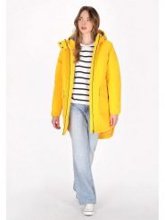 Schmuddelwedda Parka w kolorze żółtym rozmiar: XS. Żółte parki damskie Schmuddelwedda, xs, bez kaptura. Za 429.44 zł.