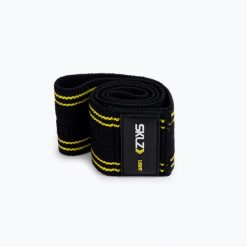Guma do ćwiczeń SKLZ Pro Knit Mini Band. Czarne biustonosze sportowe damskie GIRLFRIEND COLLECTIVE, bez wzorów, z gumy. Za 130.00 zł.