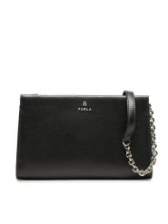 Furla Torebka Camelia WE00528-ARE000-O6000-1007 Czarny. Czarne torebki wieczorowe damskie Furla, bez wzorów, ze skóry, bez dodatków. Za 759.99 zł.