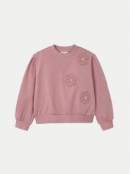 Mayoral Bluza 4478 Różowy Regular Fit. Czerwone bluzy dziewczęce Mayoral, bez wzorów, z wiskozy, bez ramiączek, bez kaptura. Za 79.99 zł.