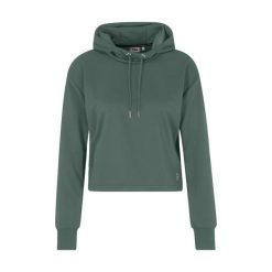 Bluza damska FILA Rheine Cropped Hoody. Zielone bluzy damskie Fila, s, bez wzorów, bez kaptura. Za 149.99 zł.