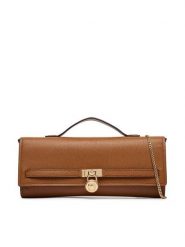 MICHAEL Michael Kors Torebka 30F5GHMC8L Brązowy. Brązowe torebki wieczorowe damskie MICHAEL Michael Kors, bez wzorów, ze skóry, bez dodatków. Za 1,019.00 zł.