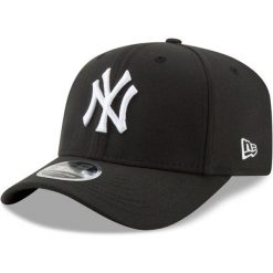 Czapka New Era Stretch Yankess New York 9Fifty, Dla obu płci. Czarne czapki damskie New Era, bez wzorów, z elastanu. Za 151.45 zł.