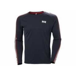 Bluza Helly Hansen lifa active stripe crew. Niebieskie bluzy damskie Helly Hansen, s, bez wzorów, bez kaptura. Za 189.00 zł.