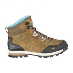 Buty trekkingowe damskie CMP Alcor Mid Trekking Wp. Brązowe obuwie trekkingowe damskie CMP, z materiału, za kostkę, bez zapięcia. Za 507.85 zł.