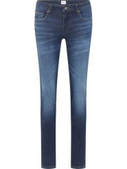 Mustang Dżinsy - Skinny fit - w kolorze granatowym rozmiar: W24/L32. Niebieskie jeansy damskie Mustang. Za 127.35 zł.