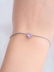 Heliophilia Bransoletka z elementem ozdobnym rozmiar: onesize. Szare bransoletki damskie Heliophilia, metalowe. Za 30.99 zł.