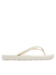 Tommy Hilfiger Japonki Hilfiger Strap Beach Sandal FW0FW08736 Écru. Klapki damskie Tommy Hilfiger, bez wzorów, z materiału, bez obcasa, bez zapięcia. Za 109.99 zł.