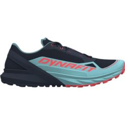 Damskie buty trailowe Dynafit Ultra 50. Niebieskie obuwie sportowe damskie Dynafit, bez zapięcia, do biegania. W wyprzedaży za 570.90 zł.