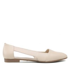 Baleriny Lasocki. Brązowe balerinki damskie Lasocki, bez wzorów. Za 159.99 zł.