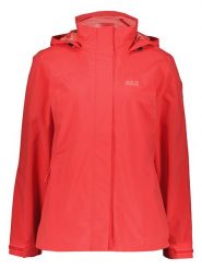 Jack Wolfskin Kurtka przeciwwiatrowa w kolorze czerwonym rozmiar: XS. Czerwone kurtki sportowe damskie Jack Wolfskin, xs, bez wzorów, bez kaptura. Za 193.24 zł.