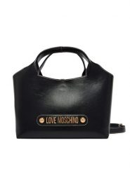 LOVE MOSCHINO Torebka JC4130PP1OLH0000 Czarny. Czarne torebki klasyczne damskie Love Moschino, ze skóry, bez dodatków. Za 859.99 zł.