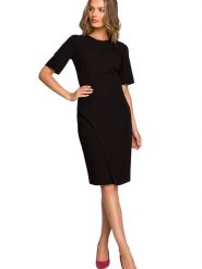 Stylove Sukienka w kolorze czarnym rozmiar: XXL. Czarne sukienki damskie Stylove, bez wzorów, bez ramiączek. Za 249.45 zł.