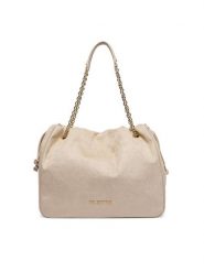 Valentino Torebka Maxi VBS9U701 Beżowy. Brązowe torebki klasyczne damskie Valentino, ze skóry, bez dodatków. Za 719.99 zł.